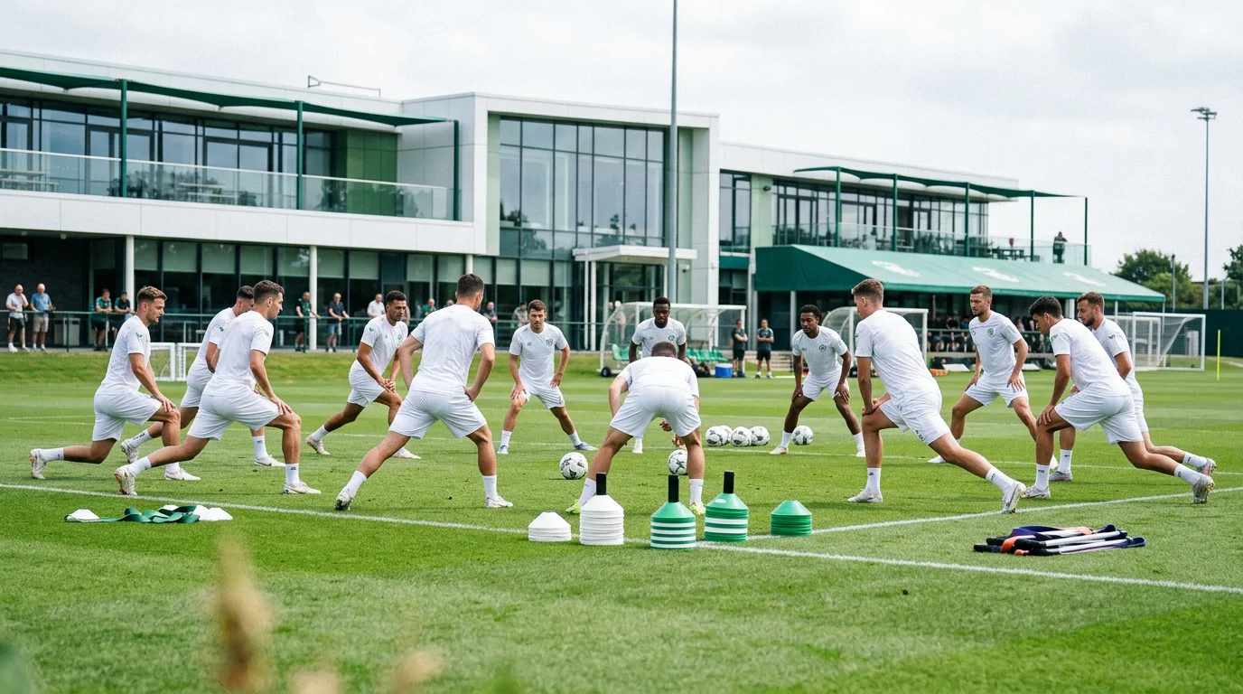 All Whites players in training session preparing for World Cup 2026 group stage matches