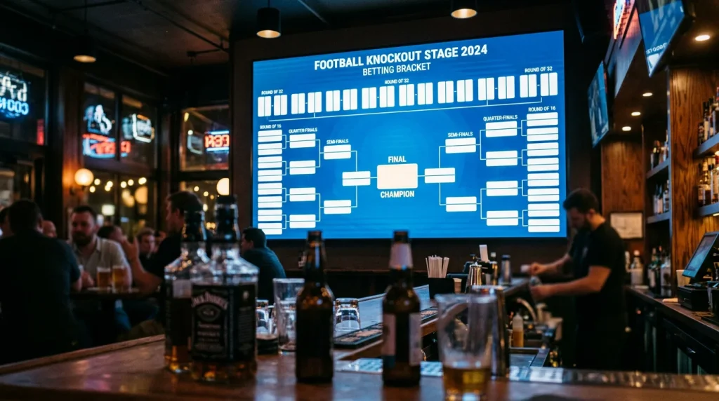 World Cup 2026 knockout bracket diagram showing potential pathways from Round of 32 to Final